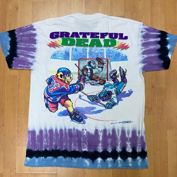 Grateful Dead Steal Your Face Off Men’s Tie Dye Shirt Available in M L XL XXL - Picture 2 of 4